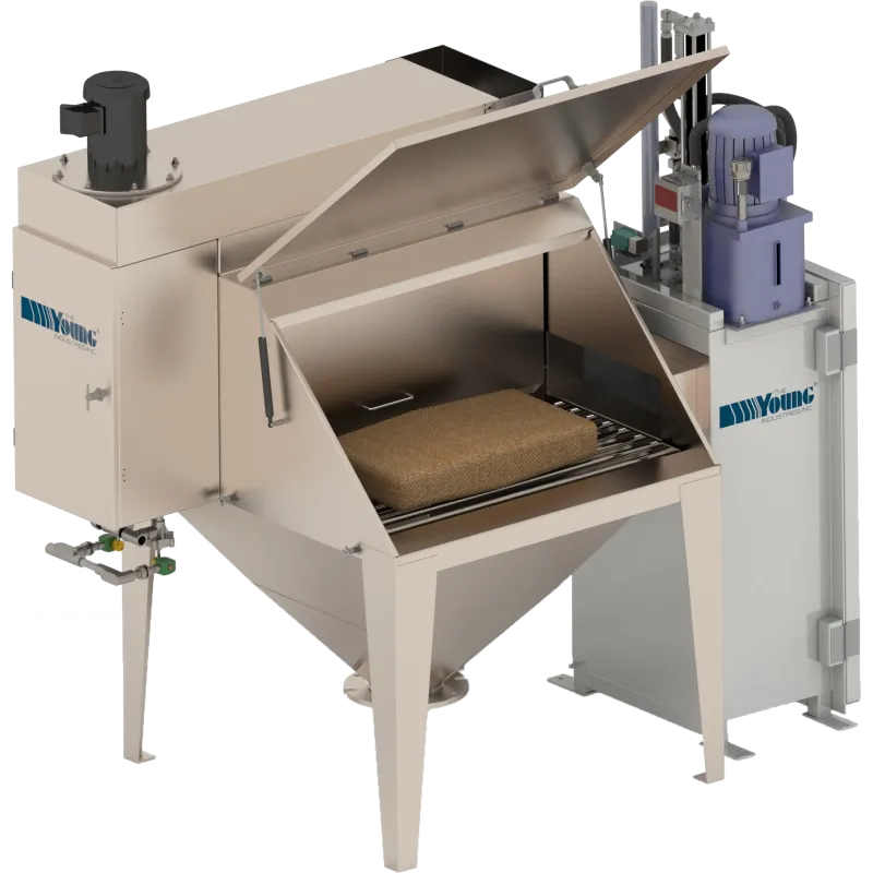 Self Contained Bag Dump Station w/ Compactor Self Contained Bag Dump Station w/ Compactor