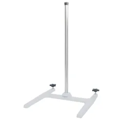 Stand - Base with 28 x 1 in stand rod - cast zinc-aluminum epoxy coated base and 304 SS rod