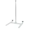 Stand -  Base with 28 x 1 in stand rod - cast zinc-aluminum epoxy coated base and 304 SS rod