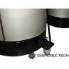 DisperseTech - S/S Portable Tank on Castors - TANK-S-C - 2