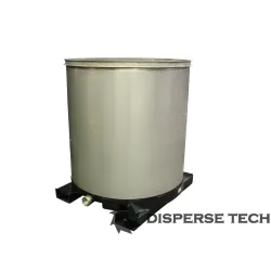 DisperseTech - S/S Portable Tank on Fork Tubes - TANK-S-F - 1