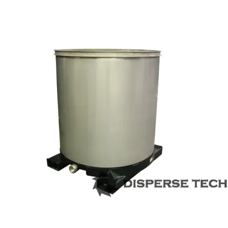 DisperseTech - S/S Portable Tank on Fork Tubes - TANK-S-F - 1