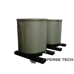 DisperseTech - S/S Portable Tank on Fork Tubes - TANK-S-F - 3