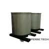 DisperseTech - S/S Portable Tank on Fork Tubes - TANK-S-F - 3