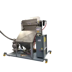 Bag Dump with Dust Collection, Compactor, and AODD