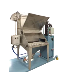 Bag Dump with Dust Collection and Compactor